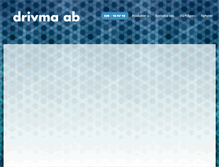 Tablet Screenshot of drivma.se